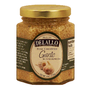 Delallo  fine chopped garlic in pure olive oil 6oz