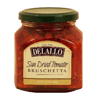 Delallo  sun dried tomato bruschetta  10oz