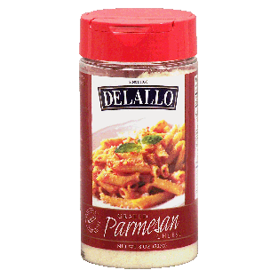 Delallo  grated parmesan cheese 8oz