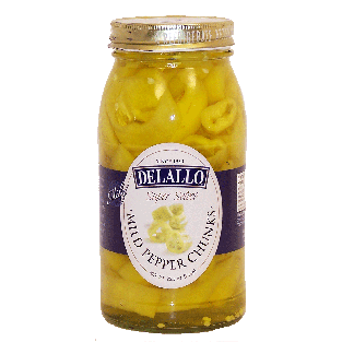 Delallo Super Select mild pepper chunks 25.5oz