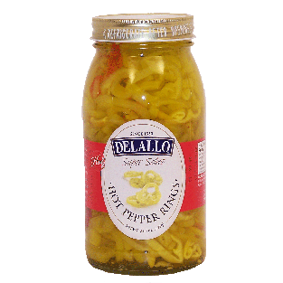 Delallo Super Select hot pepper rings 22.5oz