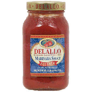 Delallo Ultimate Sauce Collection marinara sauce fat free 26oz