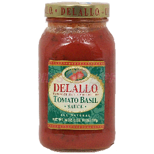 Delallo Ultimate Sauce Collection tomato basil sauce 26oz