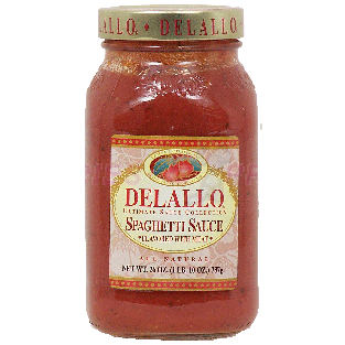 Delallo Ultimate Sauce Collection spaghetti sauce flavored with me26oz