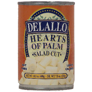 Delallo  hearts of palm, salad cut 14.1oz