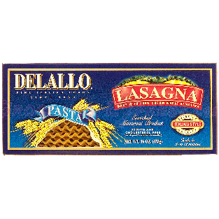 Delallo Fine Italian Foods lasagna pasta 16oz