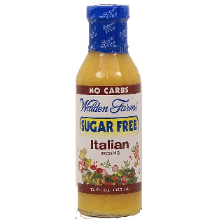 Walden Farms  no carbs sugar free italian dressing 12fl oz