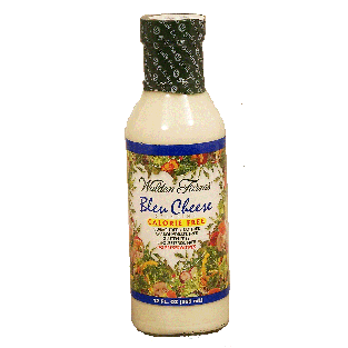 Walden Farms  bleu cheese dressing, calorie free, carb free, su 12fl oz
