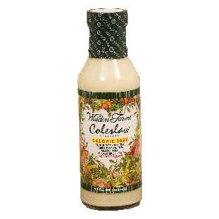 Walden Farms  coleslaw dressing, calorie free, sugar free, fat  12fl oz