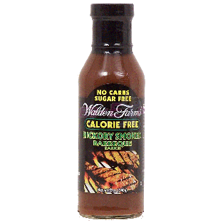 Walden Farms  hickory smoked barbeque sauce, no carbs, sugar free 12oz