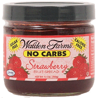 Walden Farms  strawberry fruit spread, sugar free 12oz