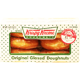 Krispy Kreme Doughnuts Original Glazed 6ct