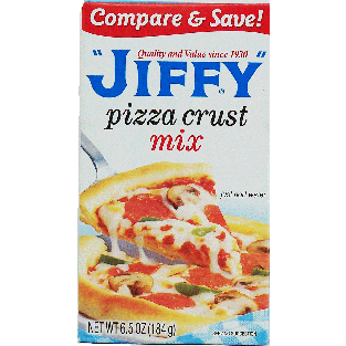 Jiffy  pizza crust mix just add water  6.5oz