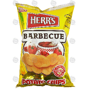 Herr's  barbecue potato chips 3.5oz