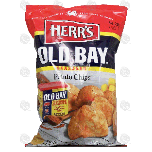 Herr's  potato chips with Old Bay Seasoning 9.5oz