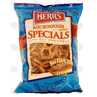 Herr's  sourdough special, low fat pretzels 16oz