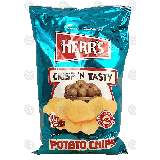 Herr's Crisp'N Tasty original potato chips  9.5oz