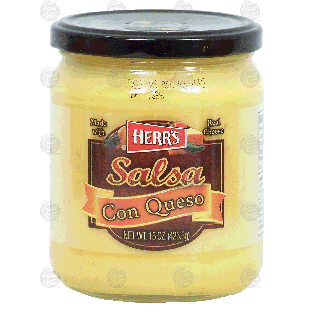 Herr's  salsa con queso  15oz