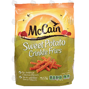 McCain  sweet potato crinkle fries 19-oz