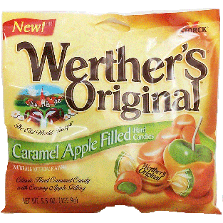 Werther's Original  caramel apple filled hard candies  5.5oz