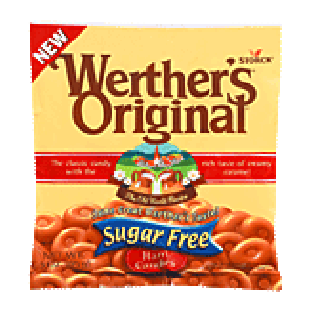 Werther's Original  sugar free caramel hard candies  2.75oz