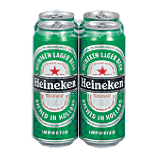 Heineken Lager Beer 16 Oz 4pk