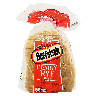Beefsteak  hearty rye sliced bread, seeded 18oz