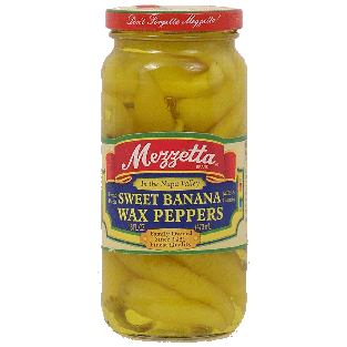Mezzetta  sweet banana wax peppers 16fl oz