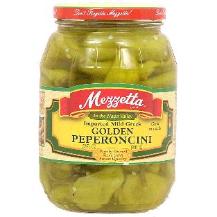 Mezzetta  imported mild greek golden pepperoncini 32fl oz