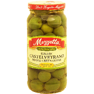 Mezzetta  italian castelvetrano whole green olives 10oz