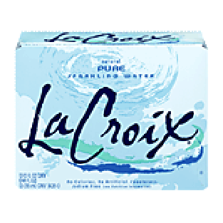 La Croix Sparkling Water Natural Pure 12 Oz 12pk