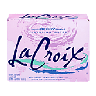 La Croix Sparkling Water Natural Berry 12 Oz 12pk