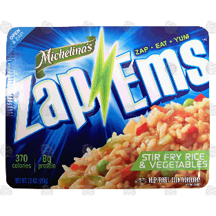 Michelina's Zap Ems stir fry rice and vegetables 7.5-oz