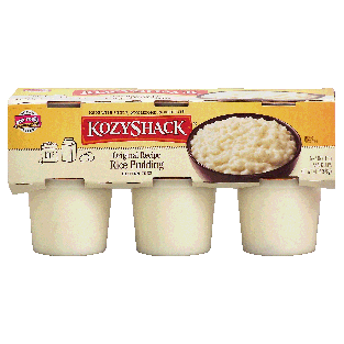 Kozy Shack  original recipe rice pudding, gluten free, 6 cups 24oz