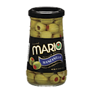 Mario  spanish olives manzanilla stuffed with minced pimiento 5.75oz