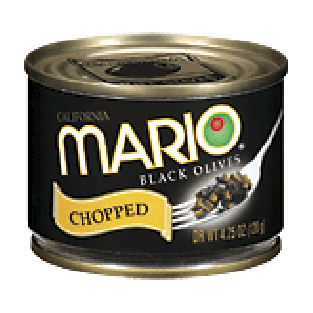 Mario California ripe chopped olives 4.25oz