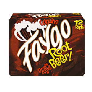 Faygo Root Beer Draft Style 12 Oz 12pk