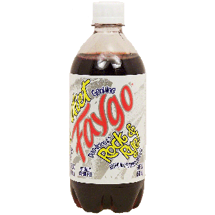 Faygo Rock & Rye! diet flavored creme cola soda, caffeine free,20fl oz
