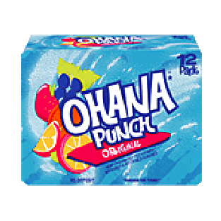 Ohana Punch Original 12 Oz 12pk