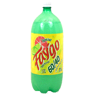 Faygo 60 / 40 grapefruit lime soda 2L