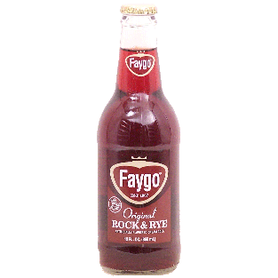 Faygo  original rock & rye flavored cream cola, 100% cane sugar12fl oz