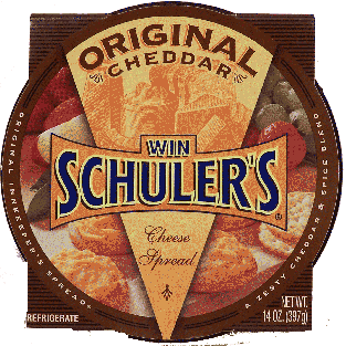 Win Schuler's  original cheddar cheese spread 14oz