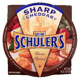 Win Schuler's  sharp cheddar cheese spread 8oz