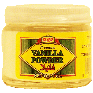 Ziyad Premium vanilla powder 1oz