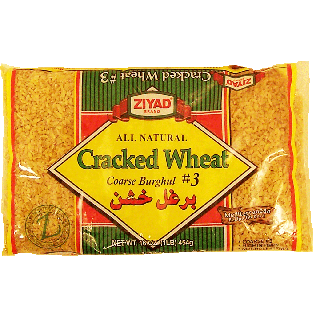 Ziyad All Natural cracked wheat #3, coarse burghul 16oz