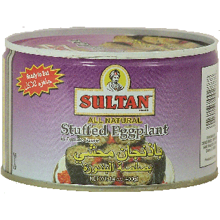 Sultan  stuffed eggplant 14oz