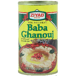 Ziyad Baba Ghanouj eggplant & tahini dip 13oz
