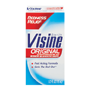 Visine Eye Drops Original Redness Relief 0.5oz