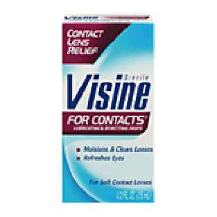Visine Rewetting Drops For Contacts 0.5oz
