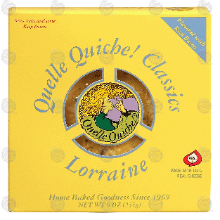 Quelle Quiche Classics lorraine quiche 9-oz